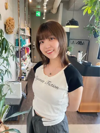 ミディアム カラー LUCCI所属・森口 誠斗のヘアスタイル