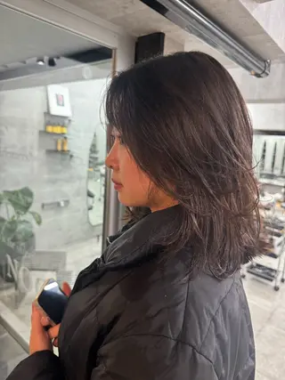 ミディアム NOOS omotesando所属・あなたのお悩み改善" You"💚❤️💛のヘアスタイル