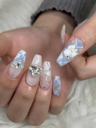 ネイル nailist 羽藍のネイルデザイン