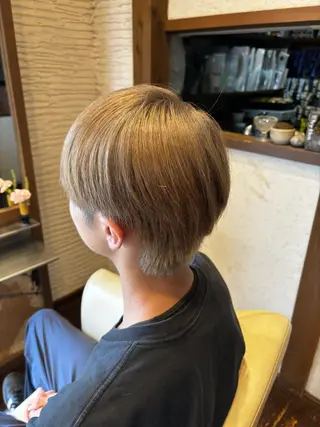 ショート カラー メンズ りずむヘアデザイン所属・Rhythm / RYOMAの眉毛・アイブロウイメージ