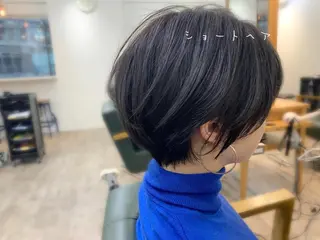 ショート カラー 前田 健太のヘアスタイル