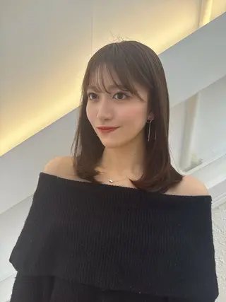 ミディアム カラー 💎透明感カラー特化 💎TAISEIのヘアスタイル