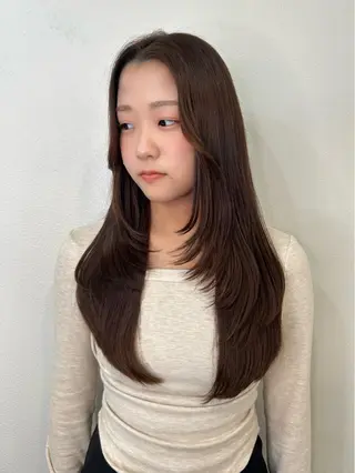 ロング 柔らかカラー🤎 luna🧸🤎のヘアスタイル