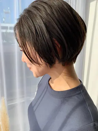 ショート カラー モリシュンスケ /レイヤー/髪質改善のヘアスタイル