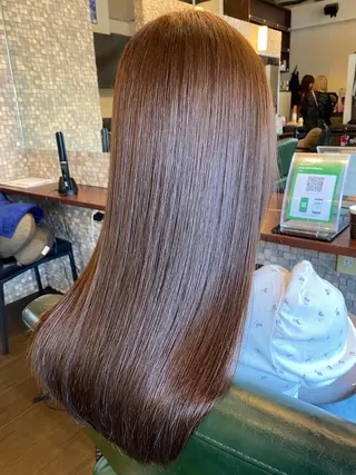 セミロング カラー 代官山/恵比寿所属・髪質改善/縮毛矯正 専門　代官山/恵比寿のヘアスタイル