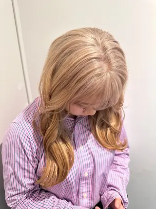 ロング カラー 岐阜の美容師 HONOKAのヘアスタイル