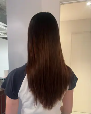 ロング パーマ 久保田 群青のヘアスタイル