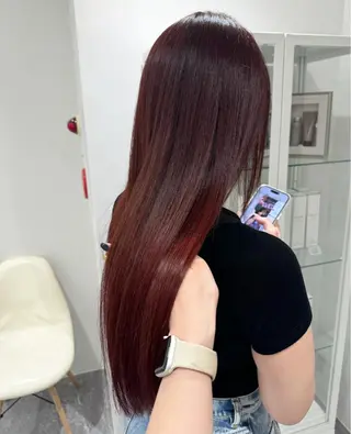 ロング 柔らかい透明感カラー 🎀maria🎀のヘアスタイル