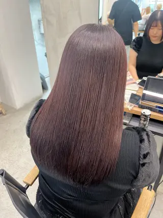 ロング カラー ヘアアレンジ 🫧透明感カラー/ ナルハ🫧のヘアスタイル