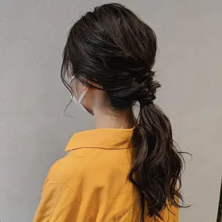 ロング ヘアアレンジ PRIVATE SALON EYES所属・EYES リアのマツエク・マツパデザイン