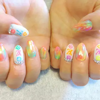 ネイル ジェヌインネイル 河内のネイルデザイン