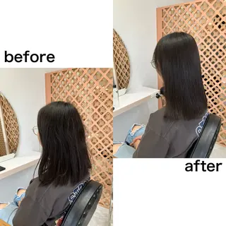 ミディアム パーマ 川間 将彦のヘアスタイル