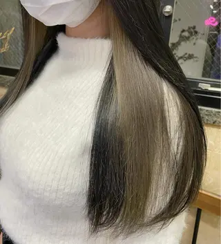 ロング 韓国レイヤー/透明感 カラー🦋mioのヘアスタイル