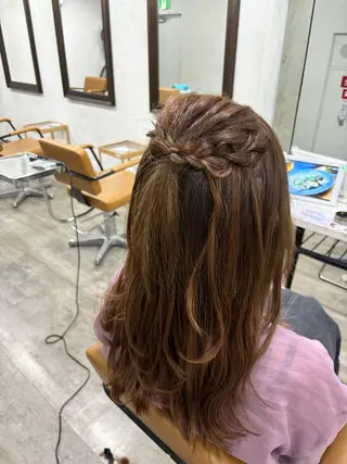 ロング ️❤️透明感カラー Yūka❤️のヘアスタイル