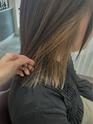 ミディアム カラー 中原由貴 /WILLOW京橋のヘアスタイル