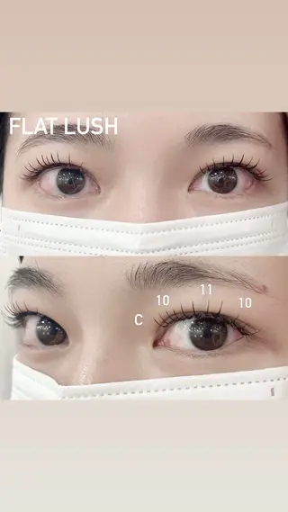 マツエク・マツパ Lycka 明音のマツエク・マツパデザイン