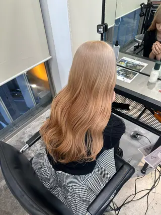 ロング カラー パーマ ヘアアレンジ メンズ 暖色💖ツヤ髪💖 masae🌼のヘアスタイル