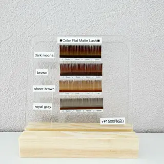 マツエク・マツパ CARO eyelash eyebrow nail所属・🦋CARO🌈 すいづちか🧸✨のマツエク・マツパデザイン