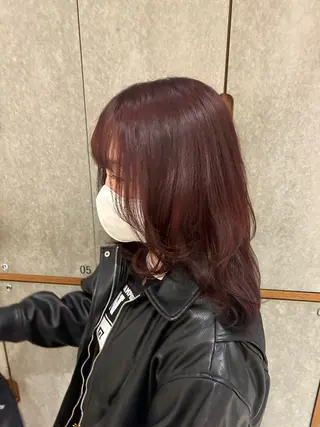 カラー ココナ./ 艶っぽカラー🐏のヘアスタイル