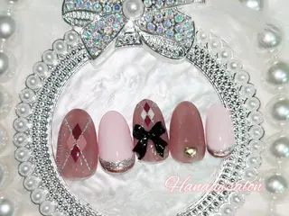 ミディアム Hanaai Salon新宿店のネイルデザイン
