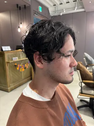 ショート メンズ Iris by artina 武蔵小杉店【イリス バイ アルティナ】所属・🎼レイヤー/顔周り カット/nene♬のヘアスタイル