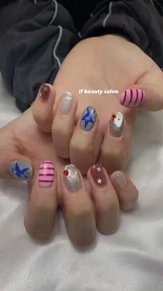 ネイル イフビューティ Yuimiのネイルデザイン