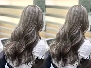 ロング カラー 🤍ハイライト/ レイヤー/銀座🤍のヘアスタイル