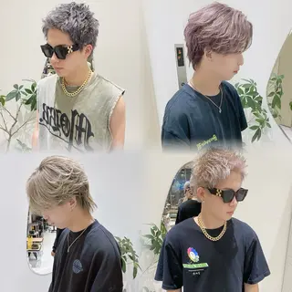 ミディアム men'ssalon Zina天神所属・✨髪質改善/顔周りカ ット/縮毛矯正✨三隅のヘアスタイル