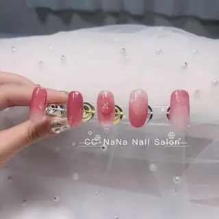 ネイル CC  NaNa ワンホンネイル🌙Nのネイルデザイン