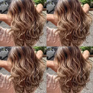 セミロング ✨髪質改善✖︎韓国 レイヤー✨ナカムラのヘアスタイル