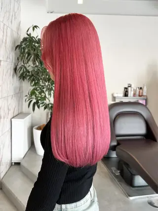 ロング カラー ハイトーン×似合わせ 🌱中川慎之介のヘアスタイル