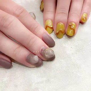 ネイル Yuriko Omi パラジェル/渋谷のネイルデザイン