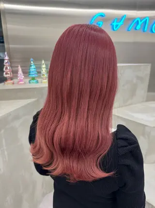 セミロング 🍷暖色カラー🍷 HINATAのヘアスタイル