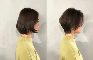 ショート ボブ/ショート/ 白髪染め/メンズ葛西のヘアスタイル