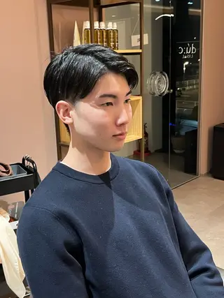 ショート メンズ デュークラソル所属・坂本 翔のヘアスタイル