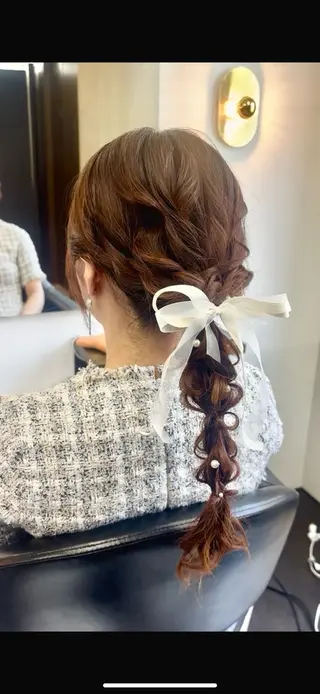 ミディアム 🦄艶髪育毛🌟毛髪 診断/セット/駒井のヘアスタイル