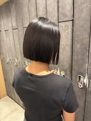 ミディアム 梅田美容室/カット /Maoのヘアスタイル