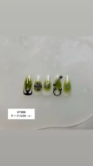 ショート watanabe miyuuのネイルデザイン