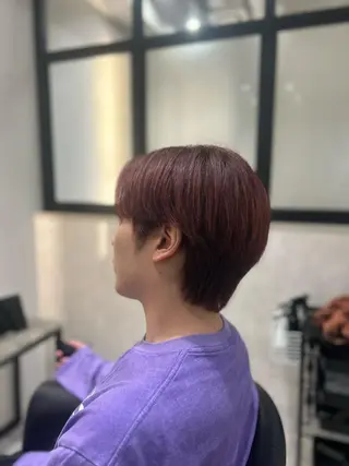 メンズ &chaLme   心斎橋所属・emi/髪質改善/ 韓国風/艶カラーのヘアスタイル