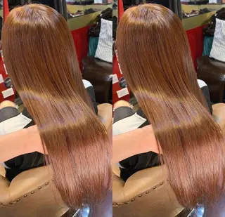 レイヤーカット/ カラー/長谷恵花のヘアスタイル