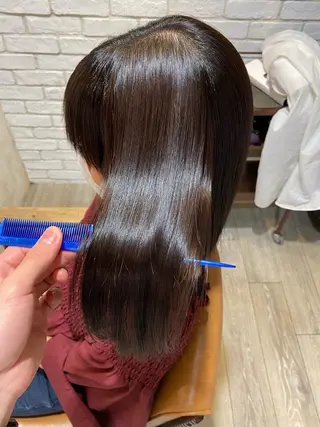 カラー パーマ Keshiki大名 安部 真輝のヘアスタイル