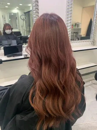 セミロング ルービック難波／韓国 /艶カラー/KAZUのヘアスタイル