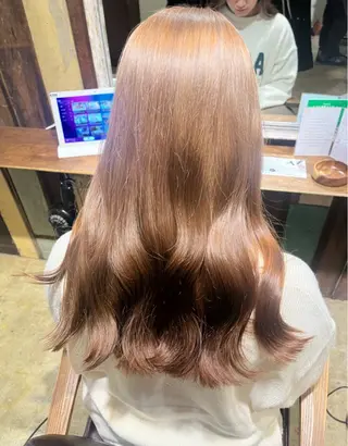 ロング 太田 渚遊のヘアスタイル