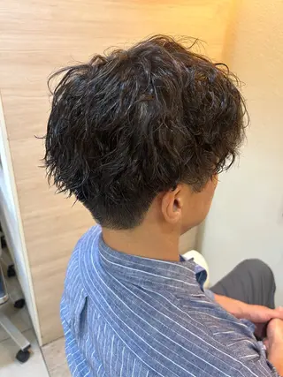 パーマ メンズ 🍓似合わせカット× パーマ／矢木🍓のヘアスタイル