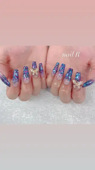 セミロング JNA認定講師🌸 RIEのネイルデザイン