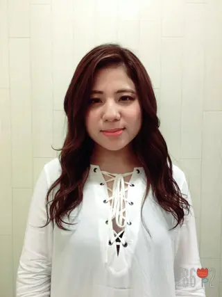 ロング 2nd所属・🤍2nd🤍田所 美希のヘアスタイル