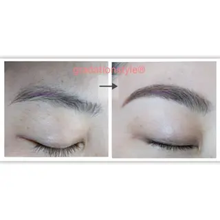 マツエク・マツパ アイブロウ 🎼グラデーション スタイル札幌♫*⁠✧のマツエク・マツパデザイン
