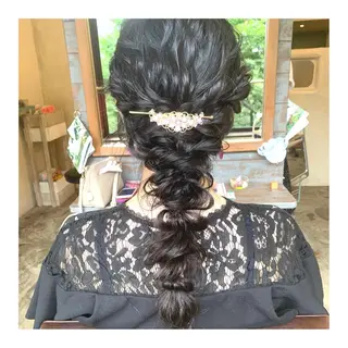 ロング ヘアアレンジ merci.所属・🌻あいり merci.🌻のヘアスタイル