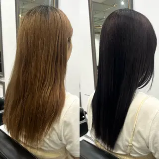 ロング カラー ⠀ 那月のヘアスタイル