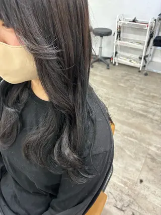 ロング ️❤️透明感カラー Yūka❤️のヘアスタイル